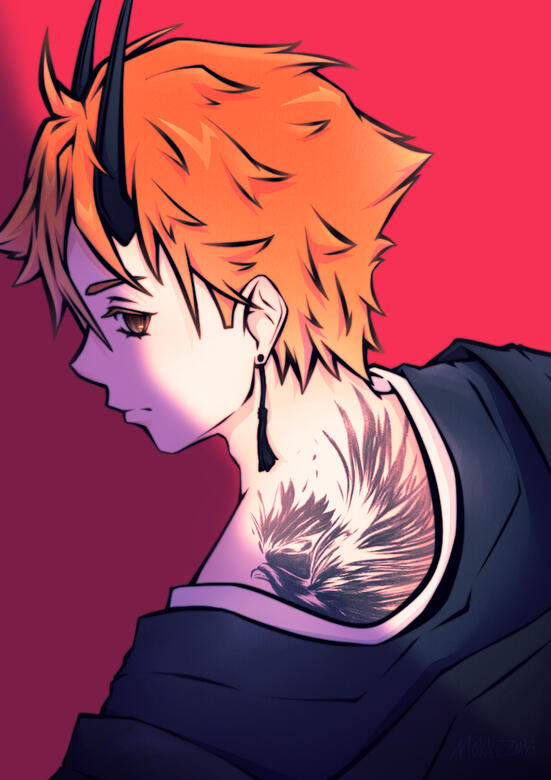 Haikyu!! | Demon AU | Hinata Shoyo